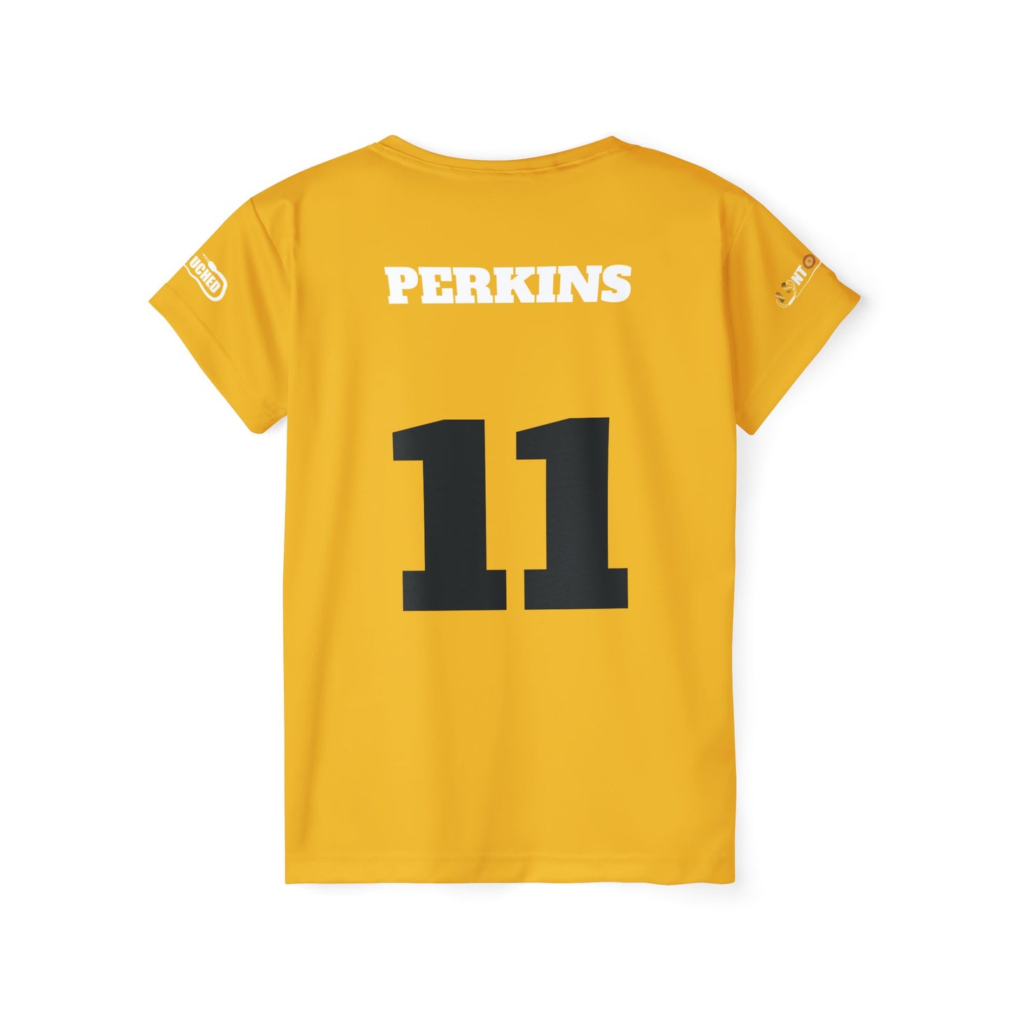 Yellow SMS Lacrosse Sports Jersey