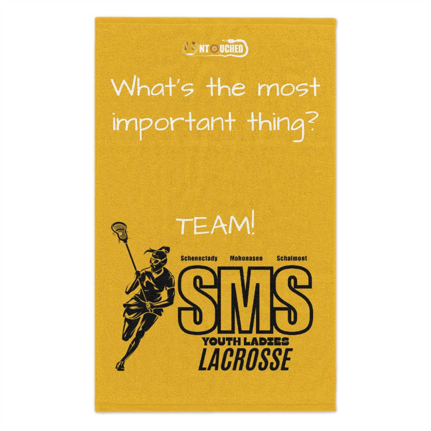 SMS Team Spirit Rally Towel for Youth Lacrosse