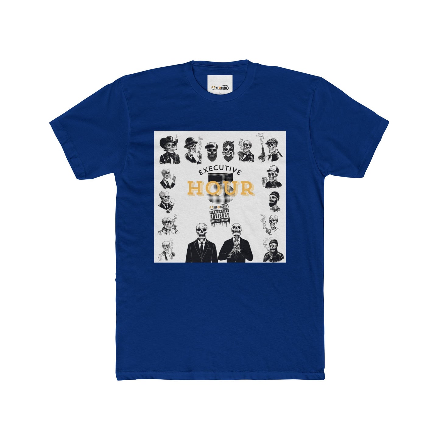 Cover Art Collection Unisex Cotton Crew Tee - 'Executive Hour 3' Graphic T-Shirt