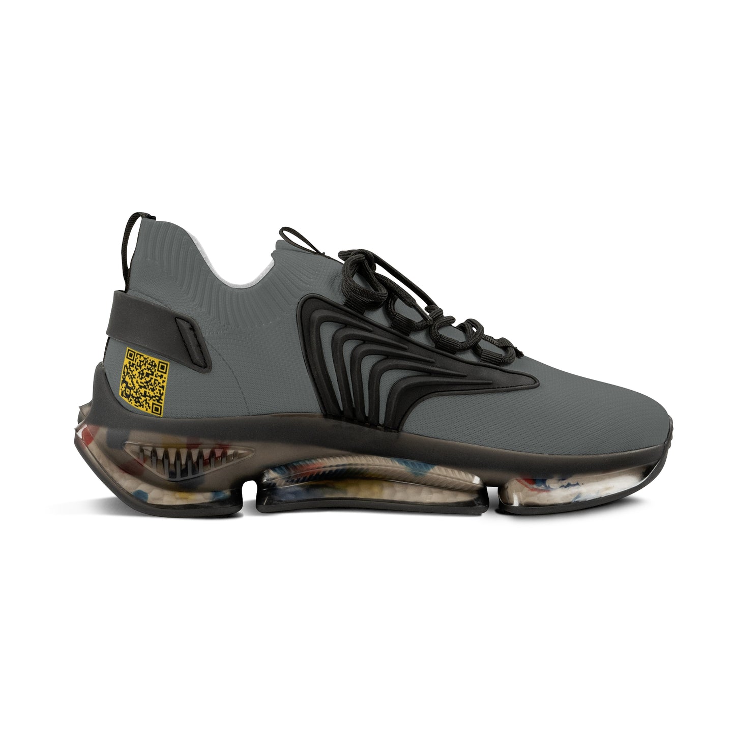 Smoke UNTOUCHED Men's Mesh Sneakers 'That U Letter'