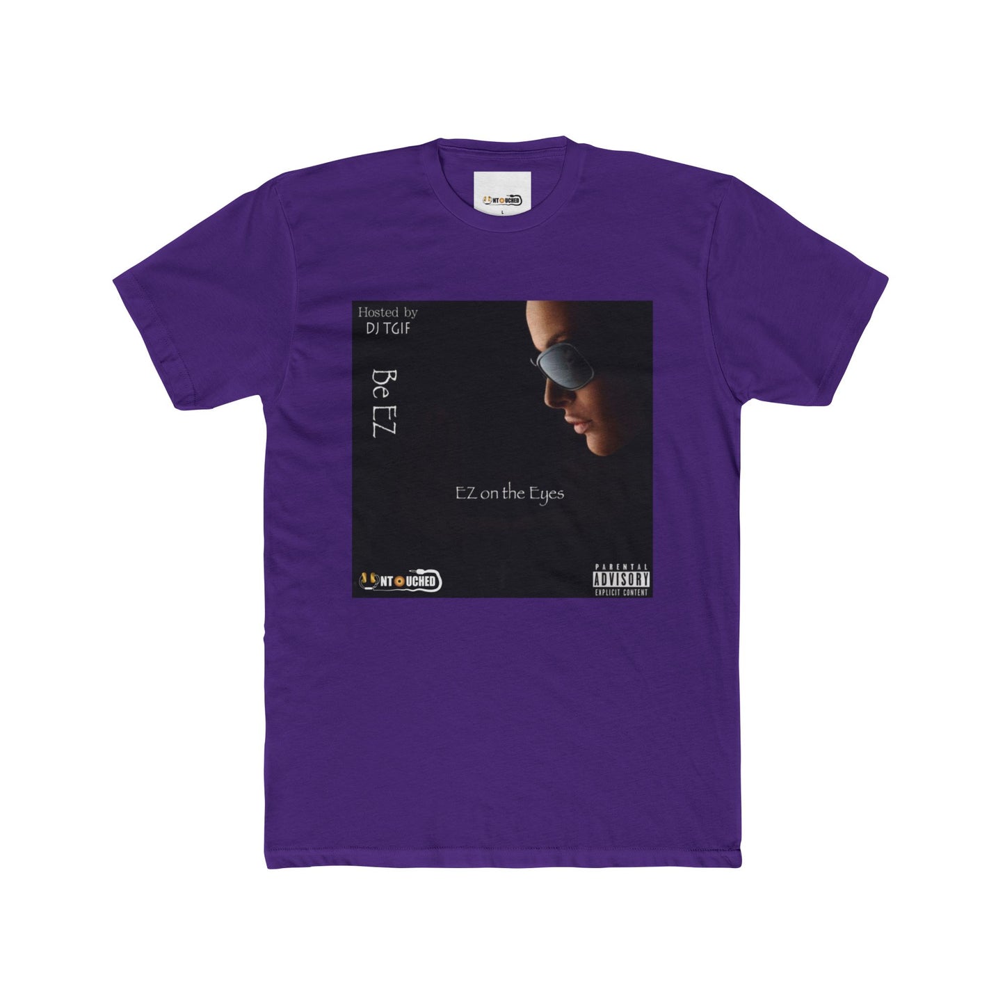 Cover Art Collection Unisex Cotton Crew Tee - 'EZ on the Eyes' Graphic T-Shirt