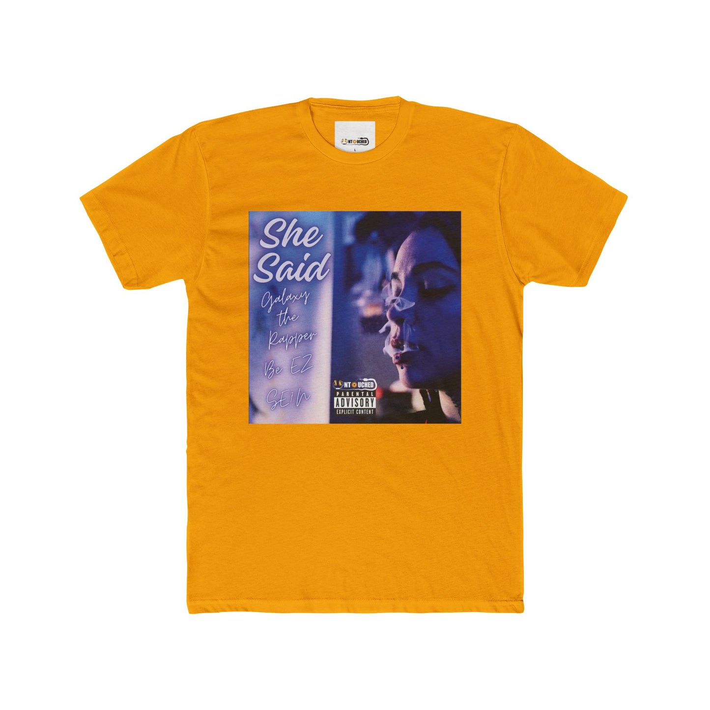 Cover Art Collection Unisex Cotton Crew Tee - 'She Said' Graphic T-Shirt