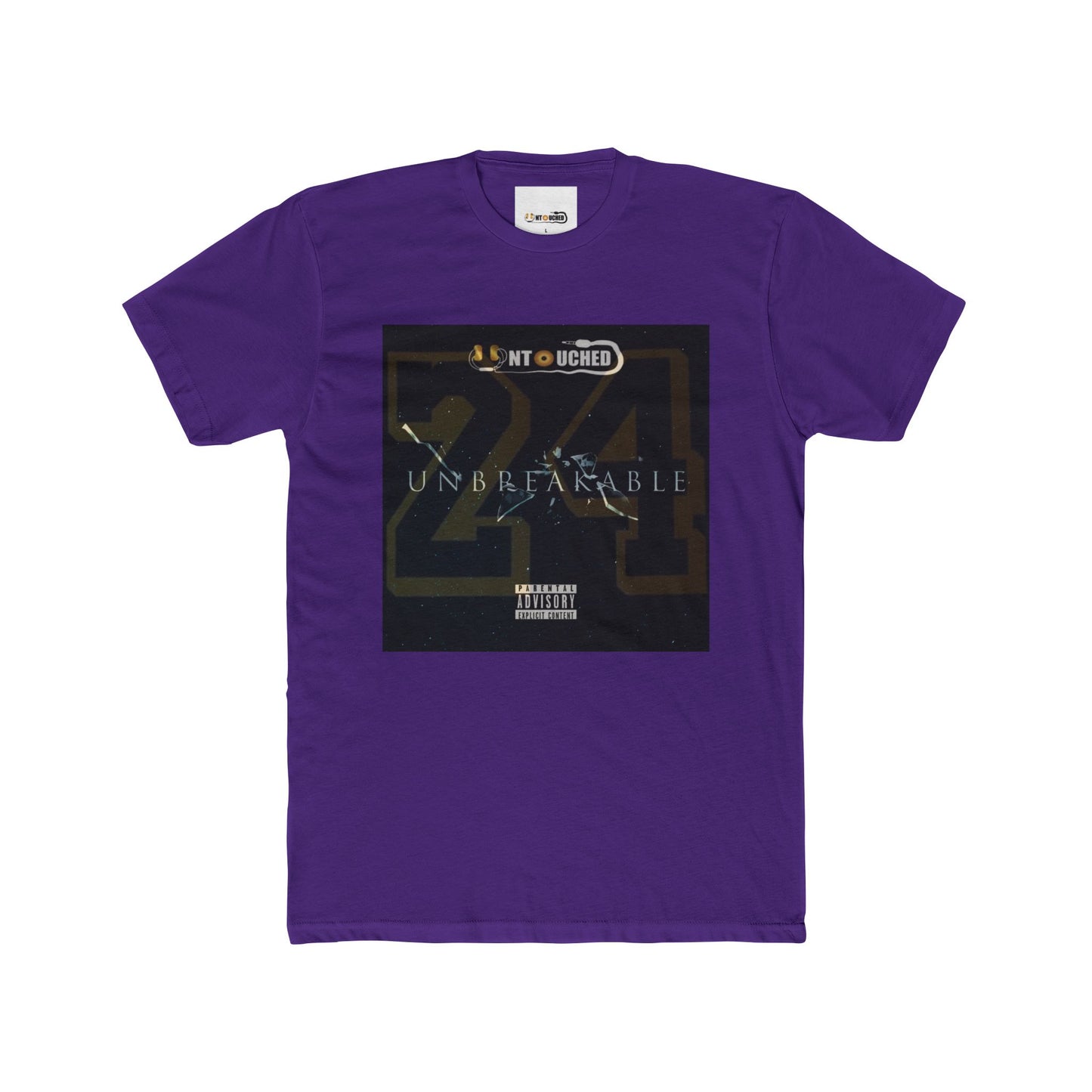 Cover Art Collection Unisex Cotton Crew Tee - 'Unbreakable' Graphic T-Shirt