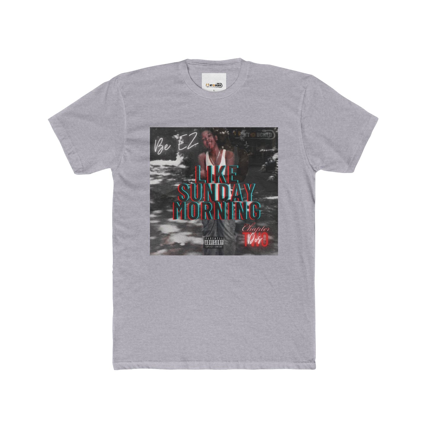 Cover Art Collection Unisex Cotton Crew Tee - 'Like Sunday Morning Part 2' Graphic T-Shirt