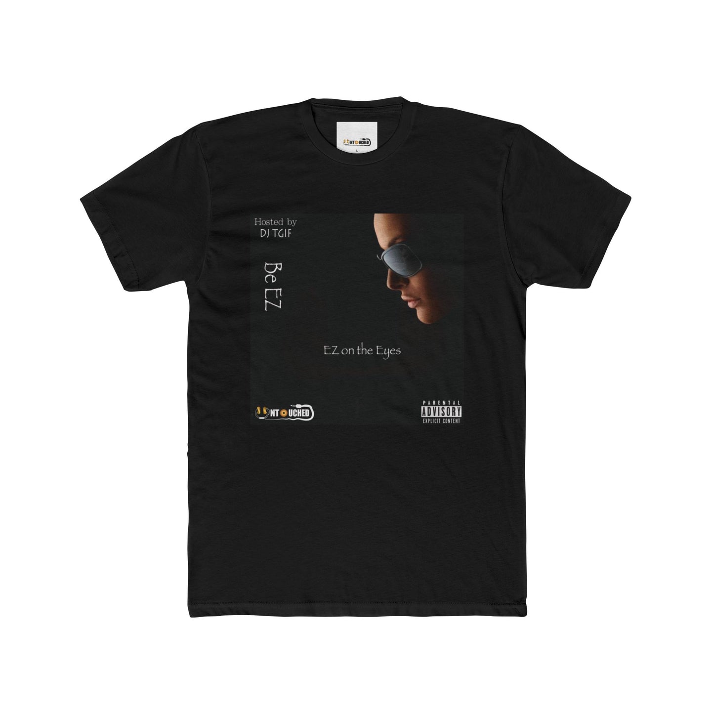 Cover Art Collection Unisex Cotton Crew Tee - 'EZ on the Eyes' Graphic T-Shirt