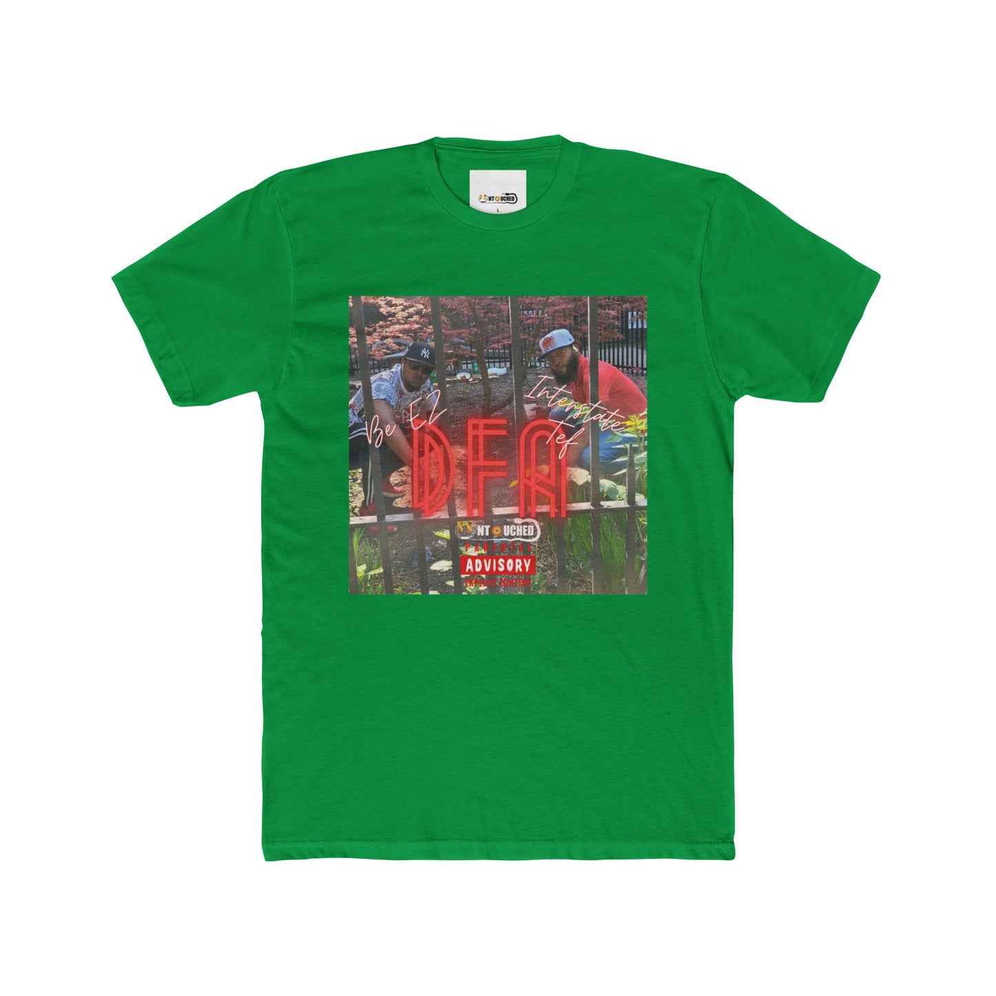 Cover Art Collection Unisex Cotton Crew Tee - 'DFA' Graphic T-Shirt