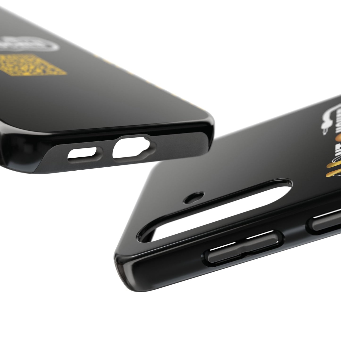 Durable Tough UNTOUCHED Phone Cases with Unique QR Design - Perfect for Tech Lovers