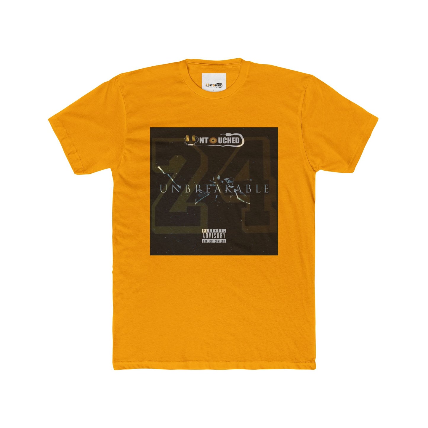 Cover Art Collection Unisex Cotton Crew Tee - 'Unbreakable' Graphic T-Shirt