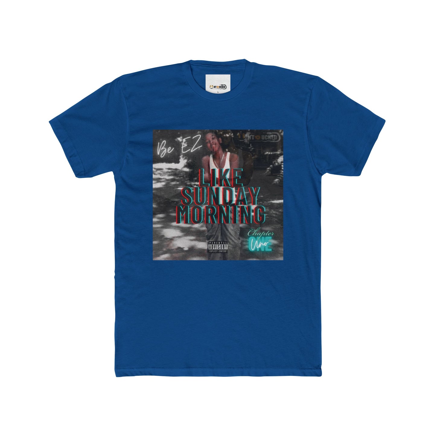 Cover Art Collection Unisex Cotton Crew Tee - 'Like Sunday Morning Part 1' Graphic T-Shirt