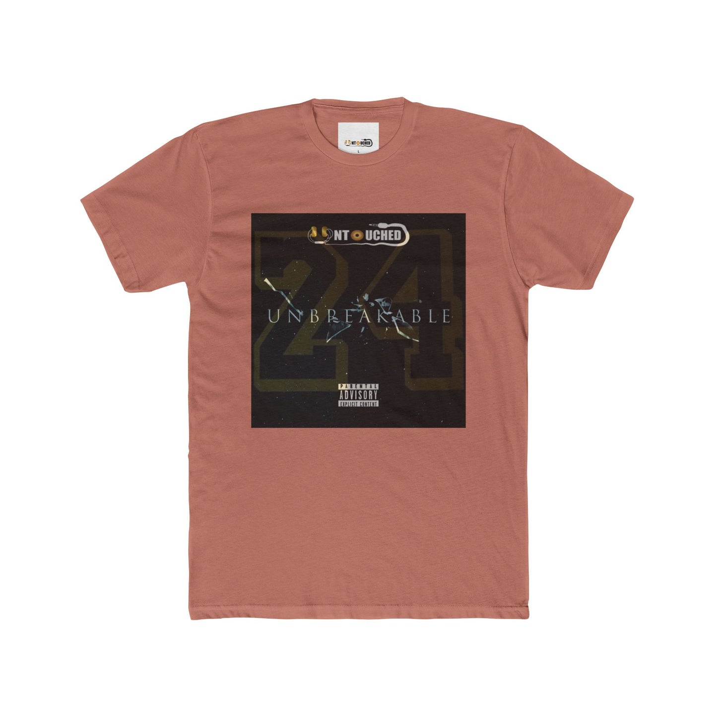 Cover Art Collection Unisex Cotton Crew Tee - 'Unbreakable' Graphic T-Shirt