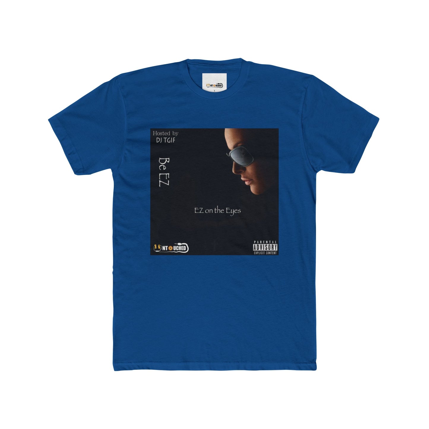 Cover Art Collection Unisex Cotton Crew Tee - 'EZ on the Eyes' Graphic T-Shirt