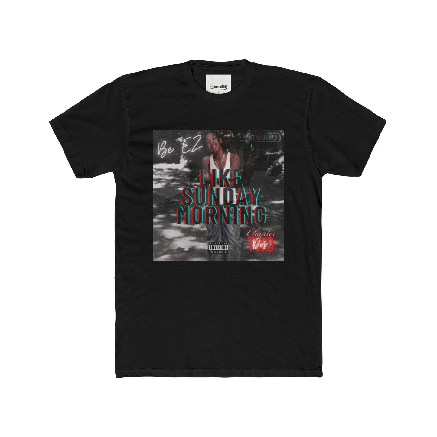 Cover Art Collection Unisex Cotton Crew Tee - 'Like Sunday Morning Part 2' Graphic T-Shirt