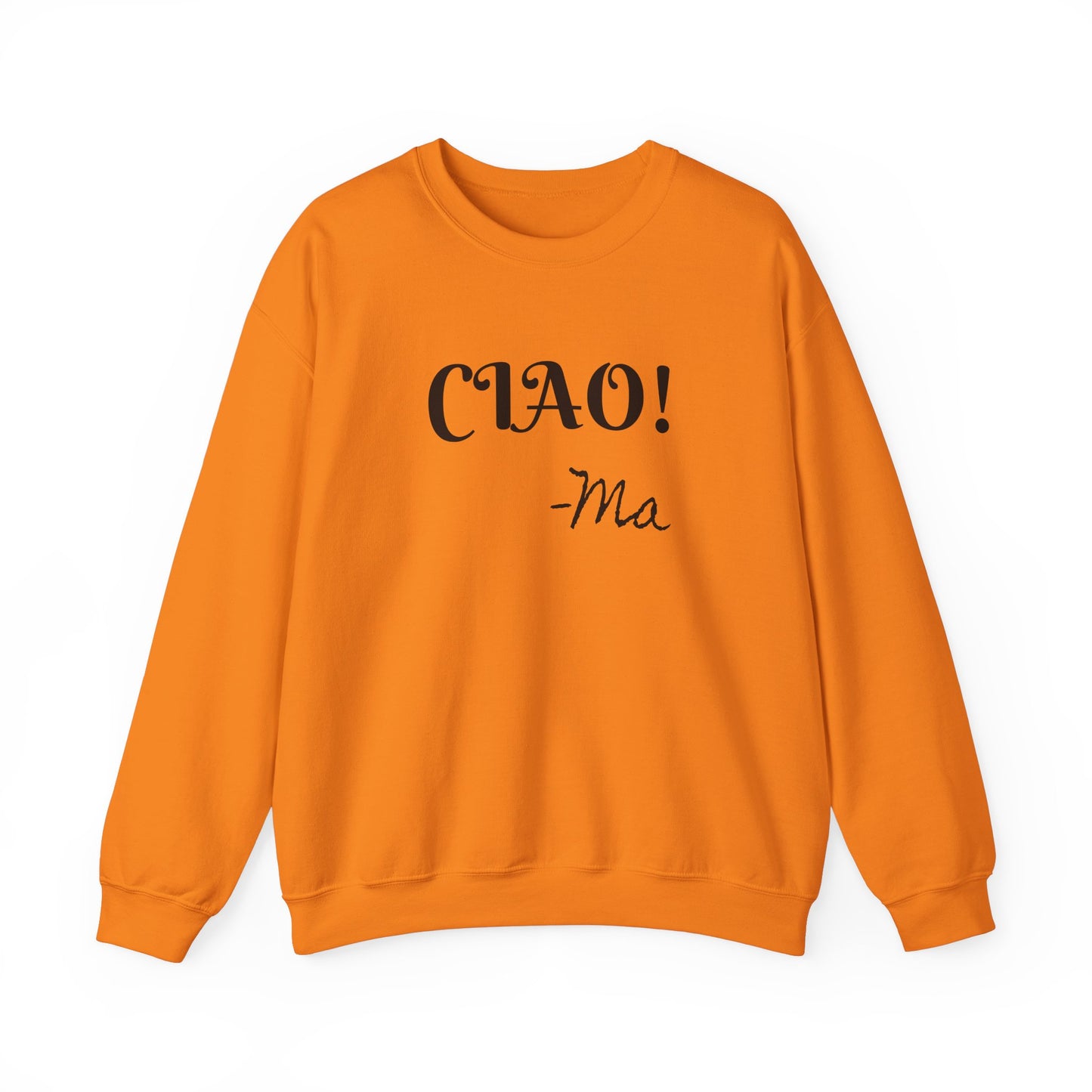 Ciao! Mom Unisex Heavy Blend Sweatshirt - Cozy Gift for Mother's Day & Casual Outings
