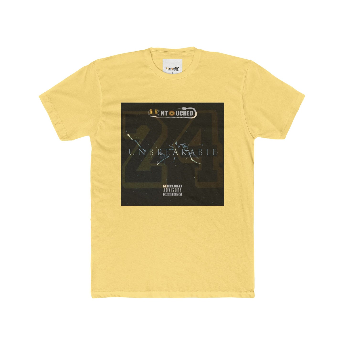 Cover Art Collection Unisex Cotton Crew Tee - 'Unbreakable' Graphic T-Shirt