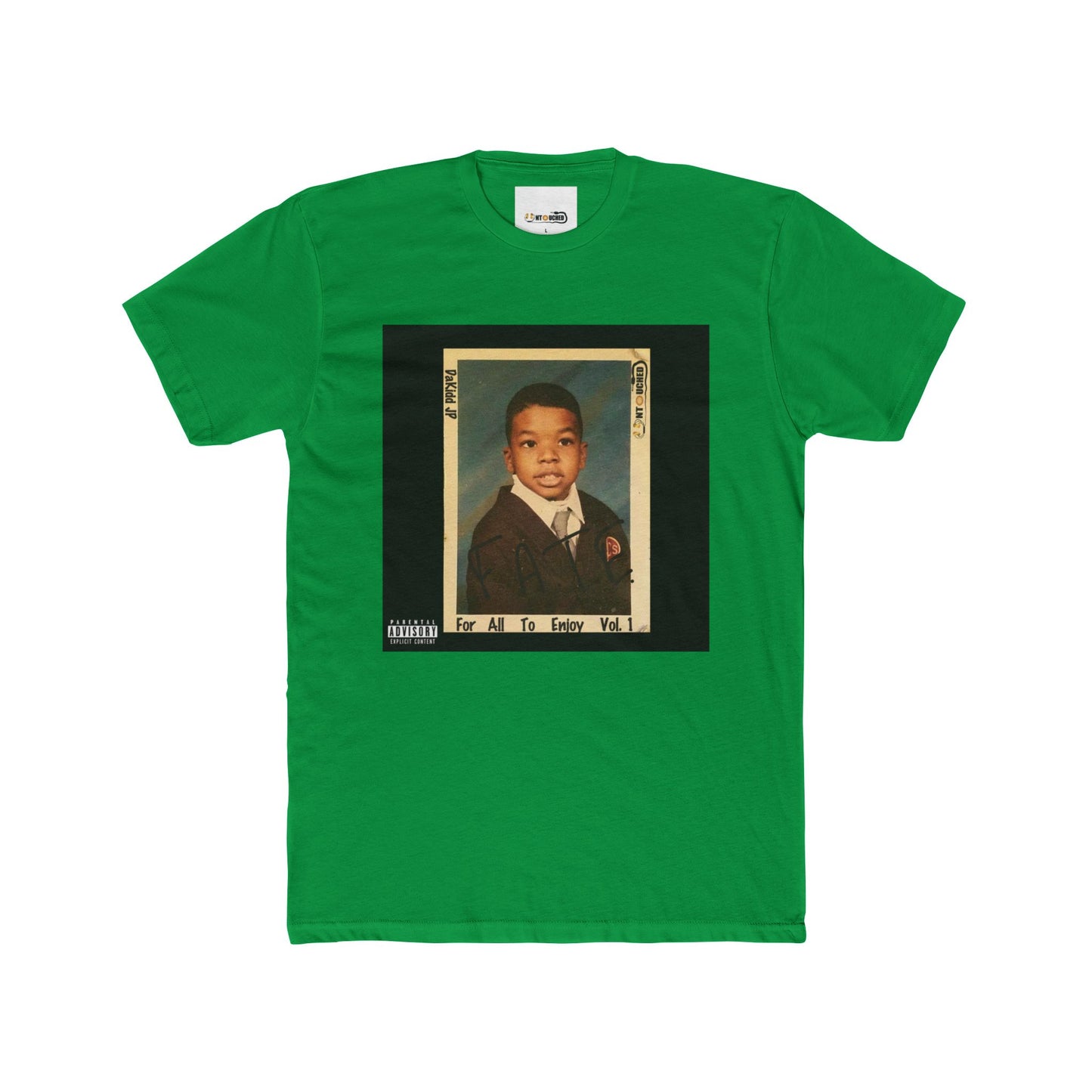 Cover Art Collection Unisex Cotton Crew Tee - 'F.A.T.E. Vol 1' Graphic T-Shirt