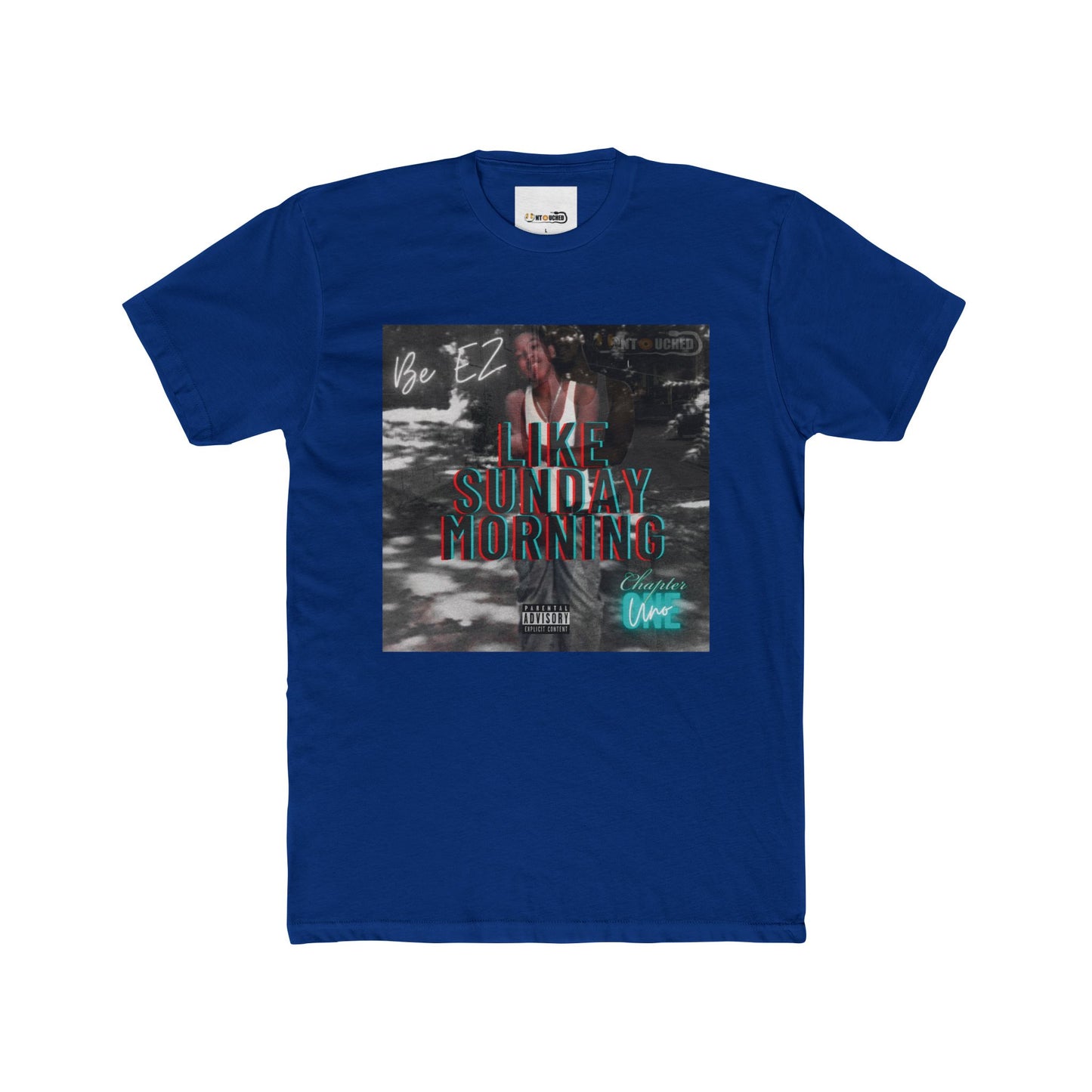Cover Art Collection Unisex Cotton Crew Tee - 'Like Sunday Morning Part 1' Graphic T-Shirt