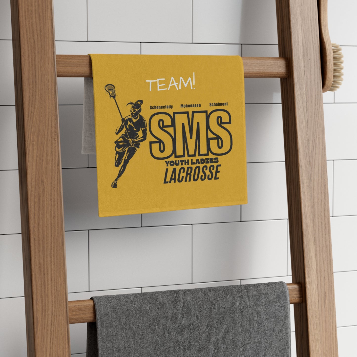 SMS Team Spirit Rally Towel for Youth Lacrosse