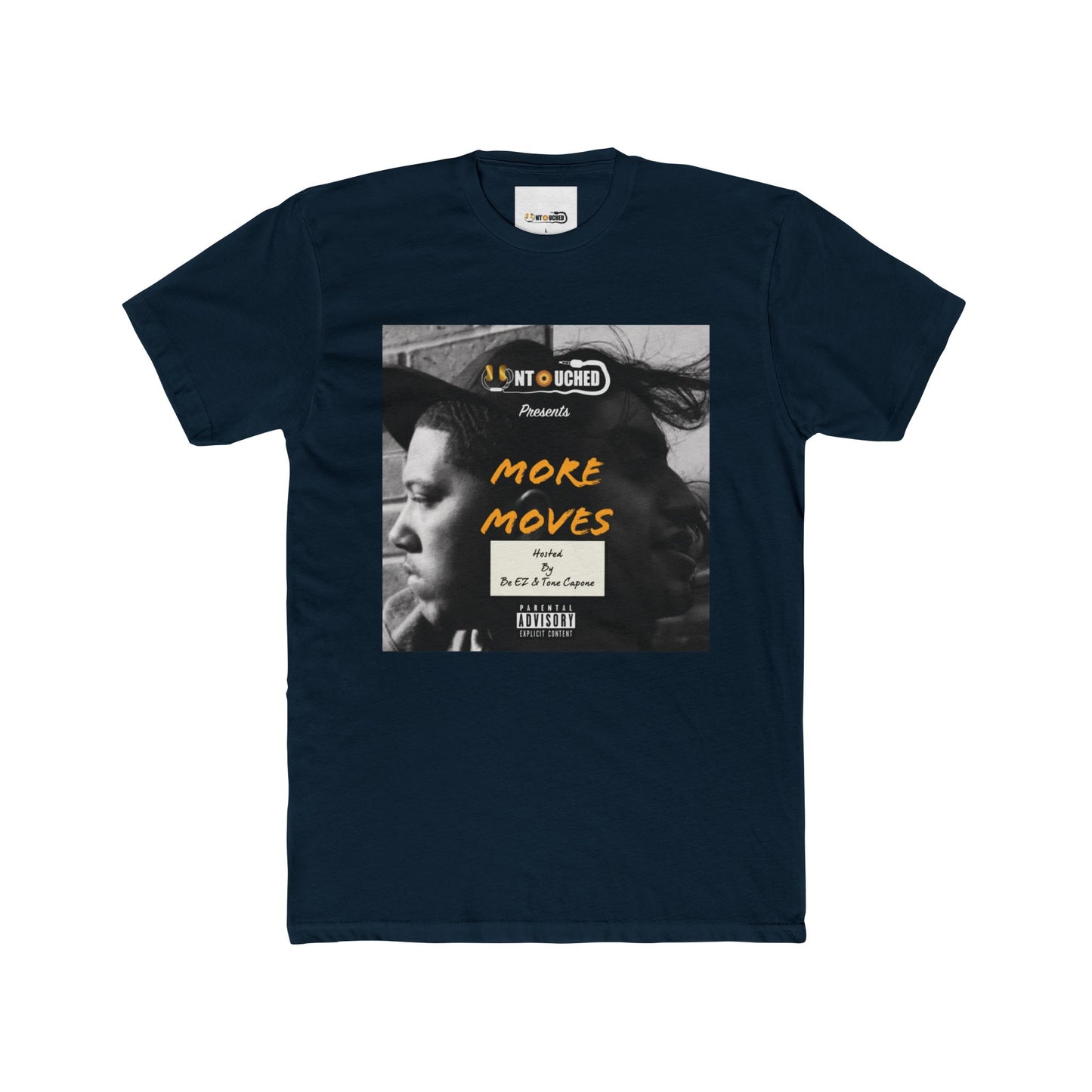 Cover Art Collection Unisex Cotton Crew Tee - 'More Moves' Graphic T-Shirt