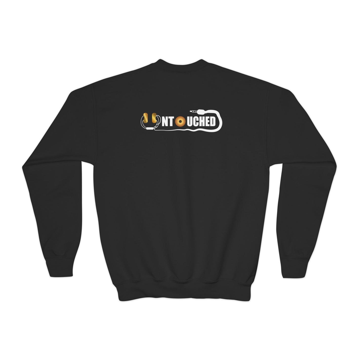 Youth Crewneck Sweatshirt - The Why Kidz Star and Untouched Design