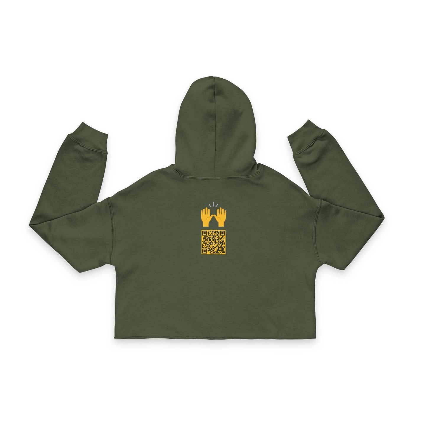 Stylish UNTOUCHED Women's Cropped Hoodie