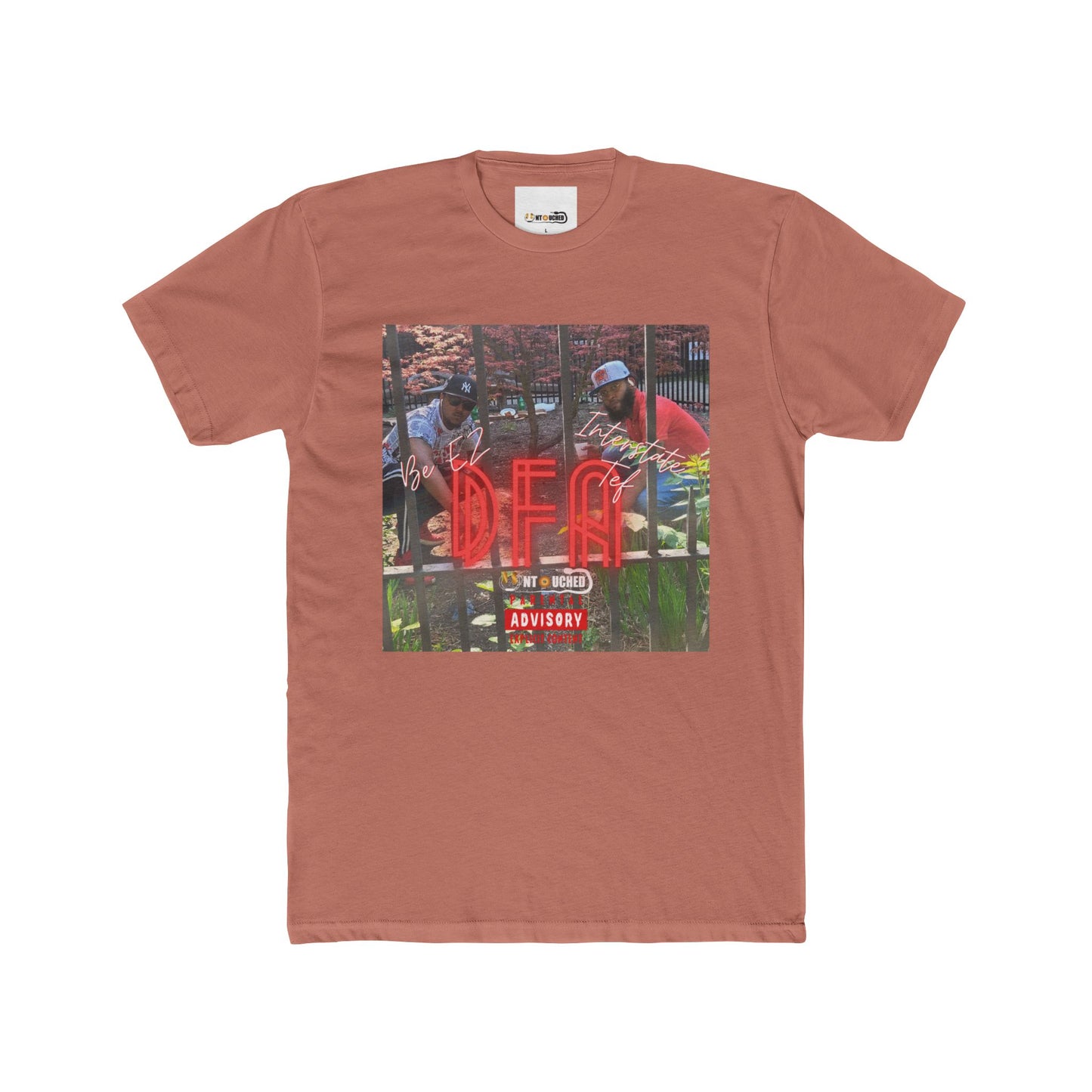 Cover Art Collection Unisex Cotton Crew Tee - 'DFA' Graphic T-Shirt