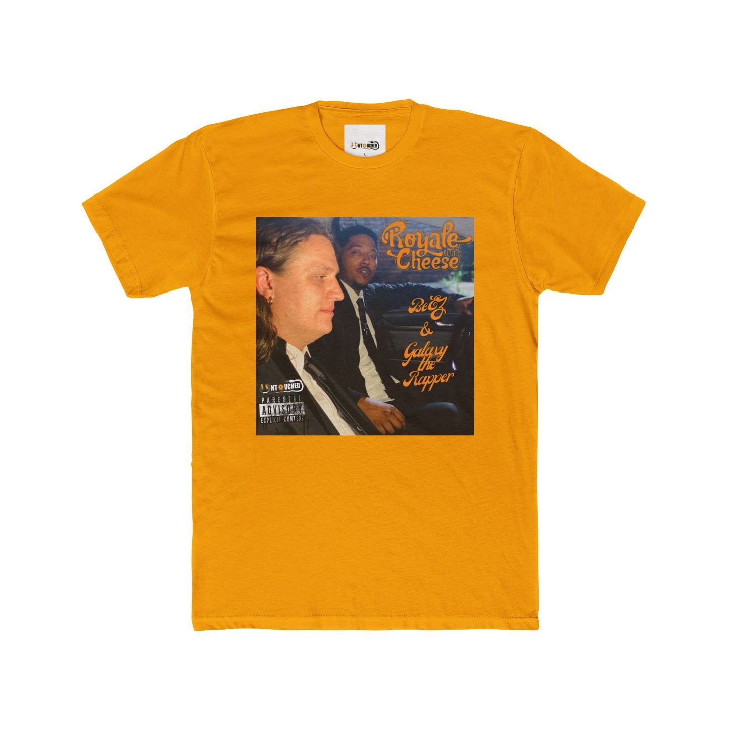 Cover Art Collection Unisex Cotton Crew Tee - 'Royale With Cheese' Graphic T-Shirt