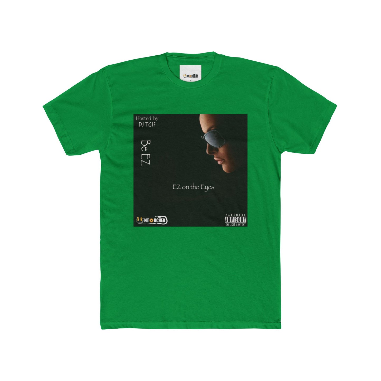Cover Art Collection Unisex Cotton Crew Tee - 'EZ on the Eyes' Graphic T-Shirt
