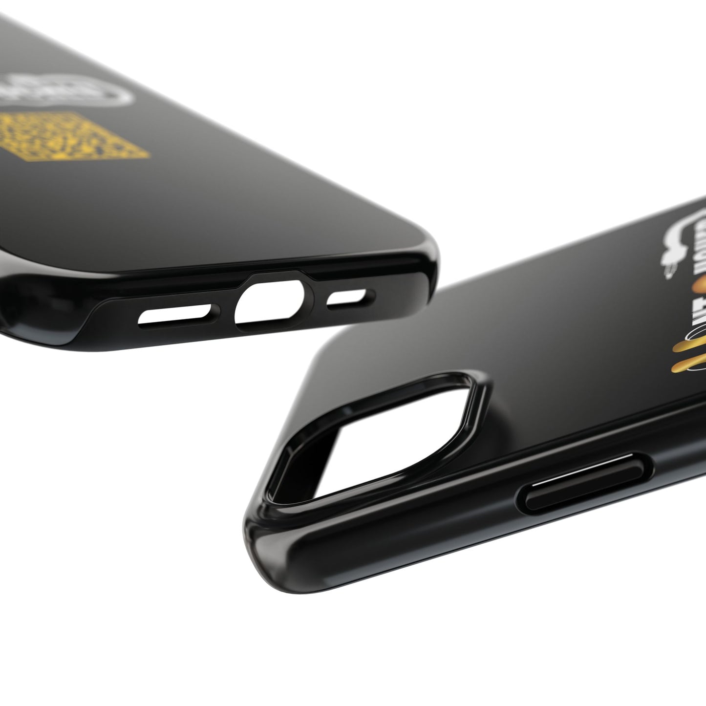 Durable Tough UNTOUCHED Phone Cases with Unique QR Design - Perfect for Tech Lovers