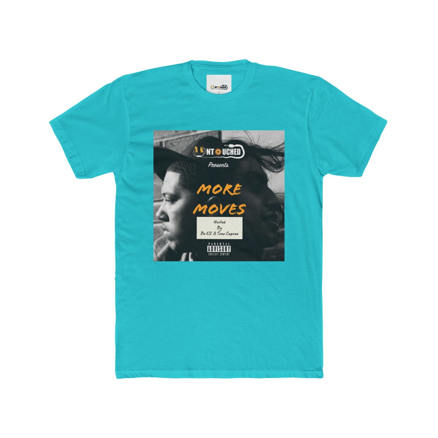 Cover Art Collection Unisex Cotton Crew Tee - 'More Moves' Graphic T-Shirt