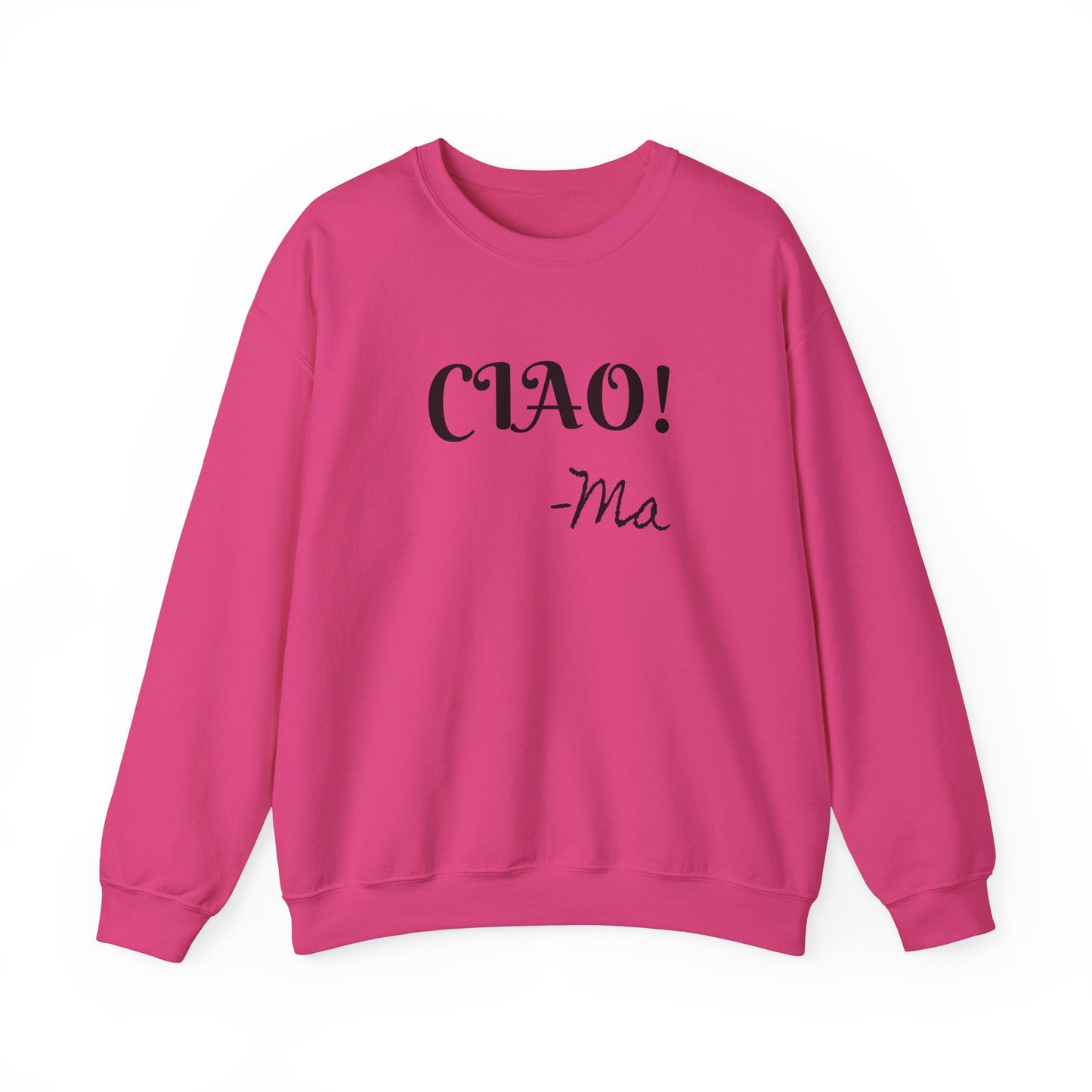 Ciao! Mom Unisex Heavy Blend Sweatshirt - Cozy Gift for Mother's Day & Casual Outings