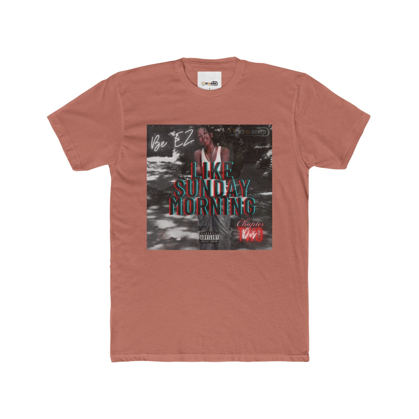 Cover Art Collection Unisex Cotton Crew Tee - 'Like Sunday Morning Part 2' Graphic T-Shirt