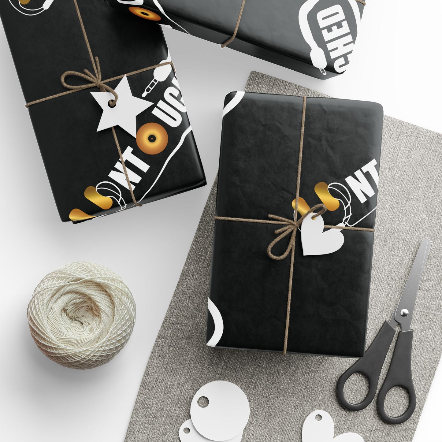 UNTOUCHED Sleek Modern Wrapping Paper