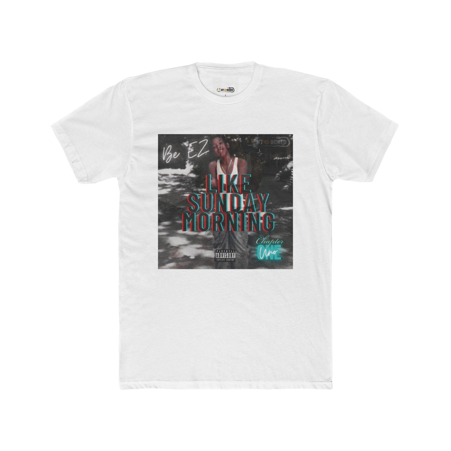 Cover Art Collection Unisex Cotton Crew Tee - 'Like Sunday Morning Part 1' Graphic T-Shirt