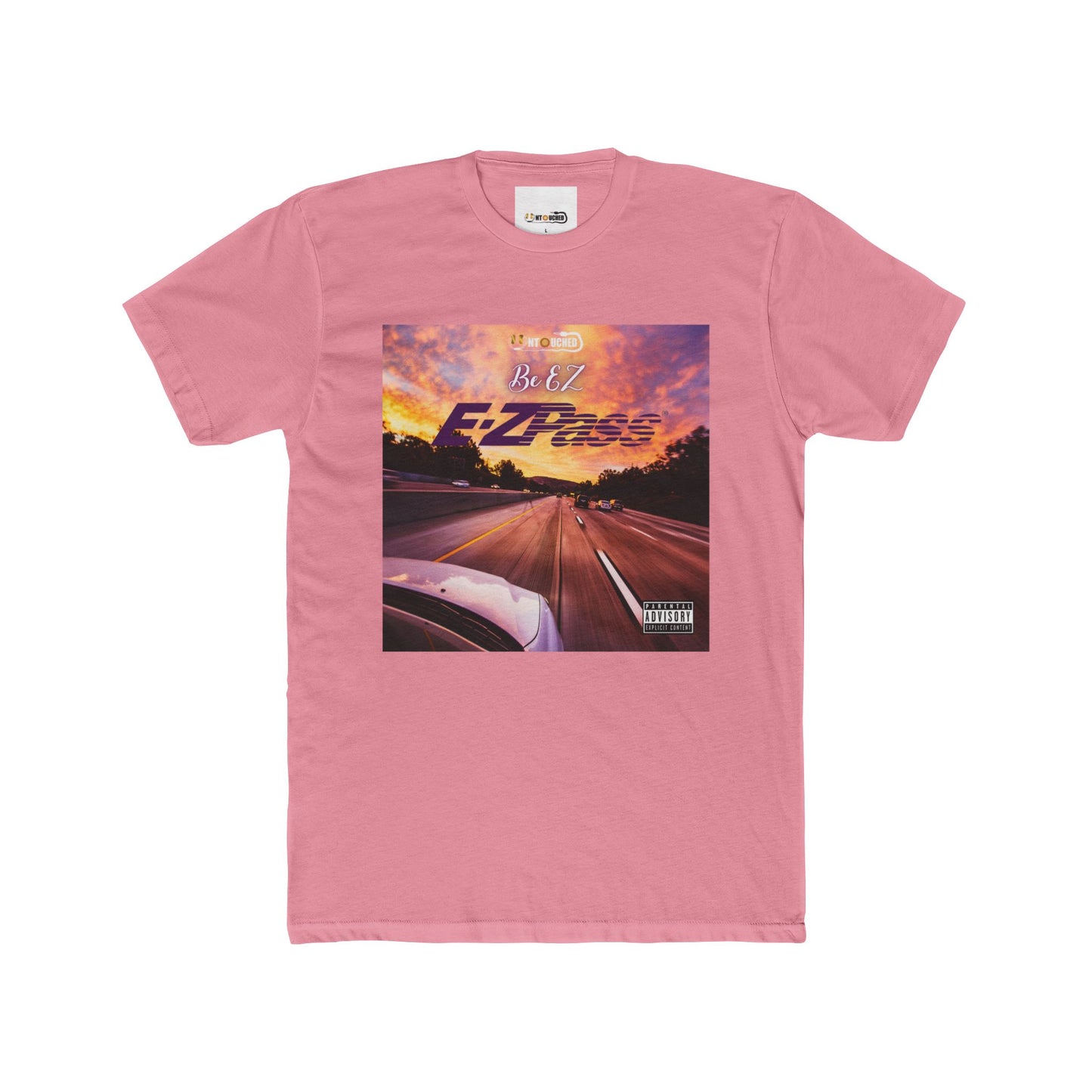 Cover Art Collection Unisex Cotton Crew Tee - 'EZ Pass' Graphic T-Shirt