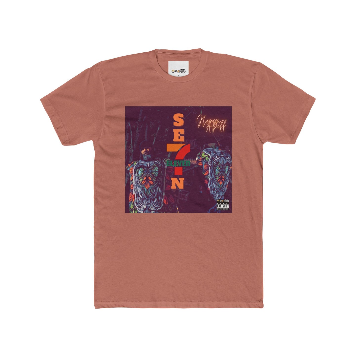 Cover Art Collection Unisex Cotton Crew Tee - '7 Eleven' Graphic T-Shirt