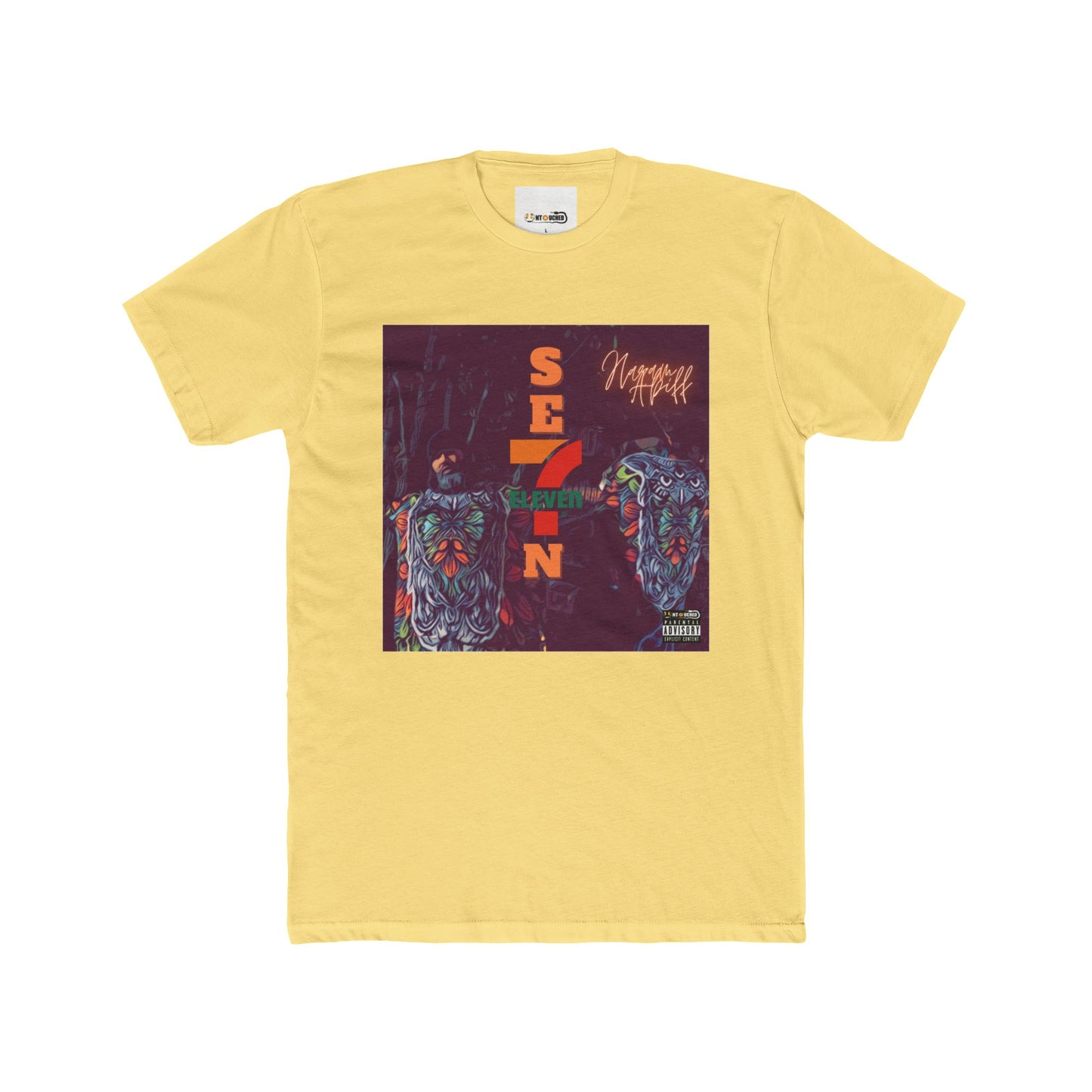 Cover Art Collection Unisex Cotton Crew Tee - '7 Eleven' Graphic T-Shirt