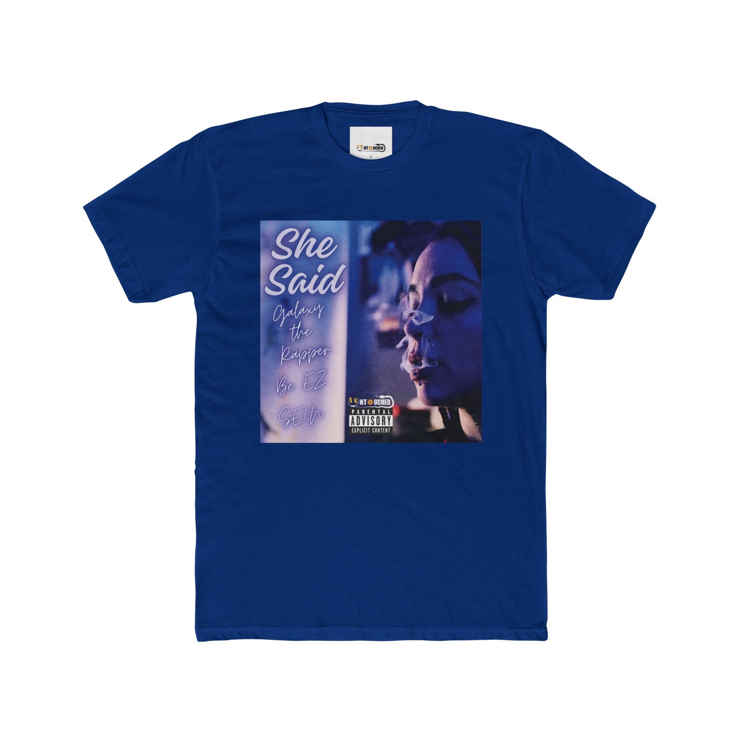 Cover Art Collection Unisex Cotton Crew Tee - 'She Said' Graphic T-Shirt