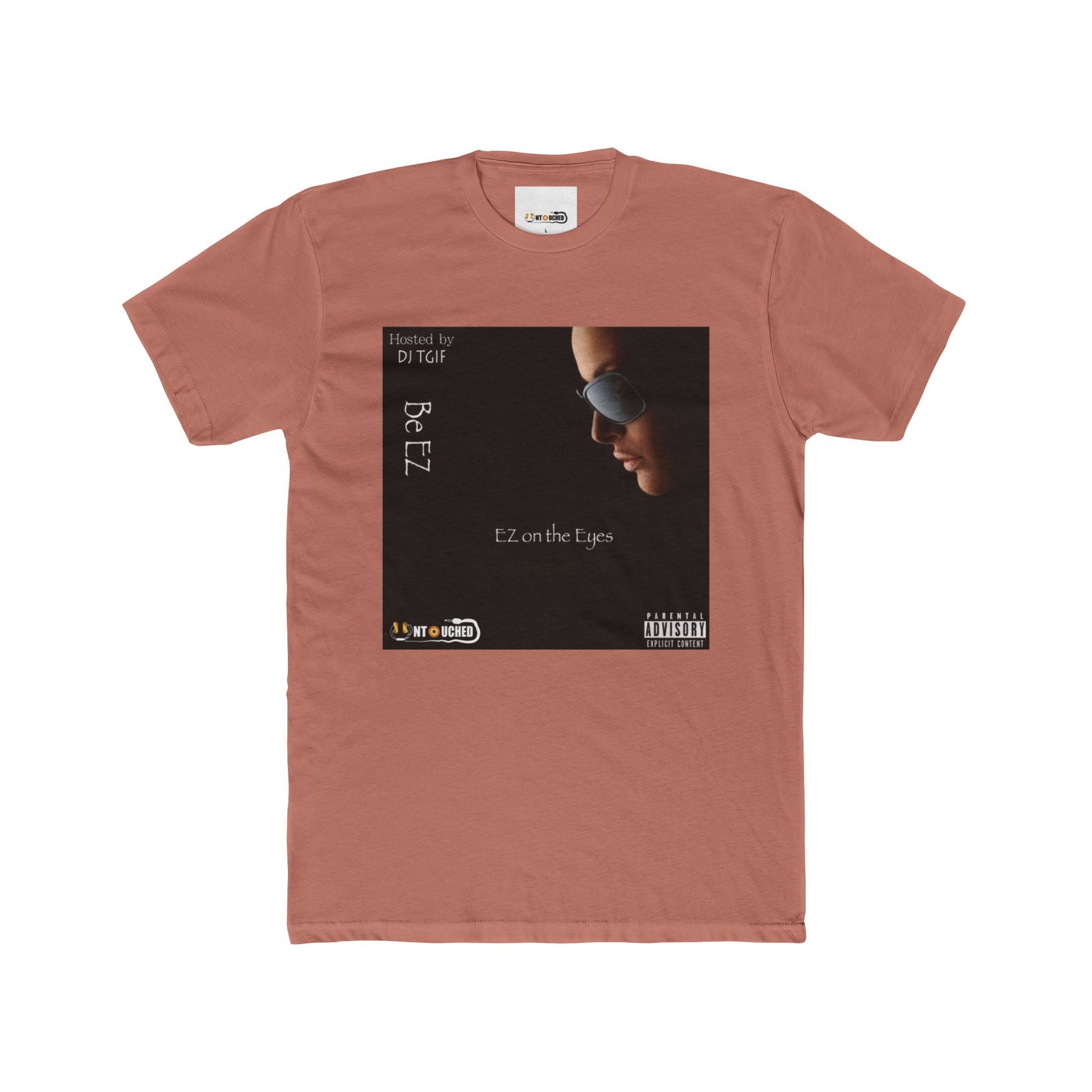 Cover Art Collection Unisex Cotton Crew Tee - 'EZ on the Eyes' Graphic T-Shirt