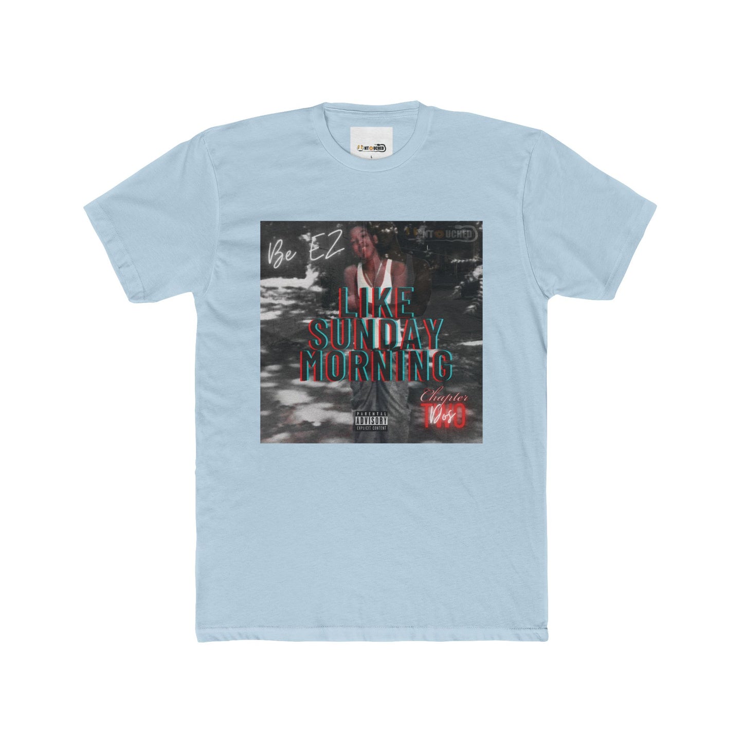 Cover Art Collection Unisex Cotton Crew Tee - 'Like Sunday Morning Part 2' Graphic T-Shirt