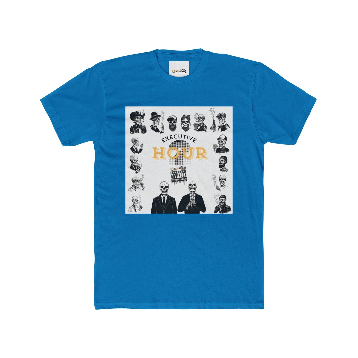Cover Art Collection Unisex Cotton Crew Tee - 'Executive Hour 2' Graphic T-Shirt