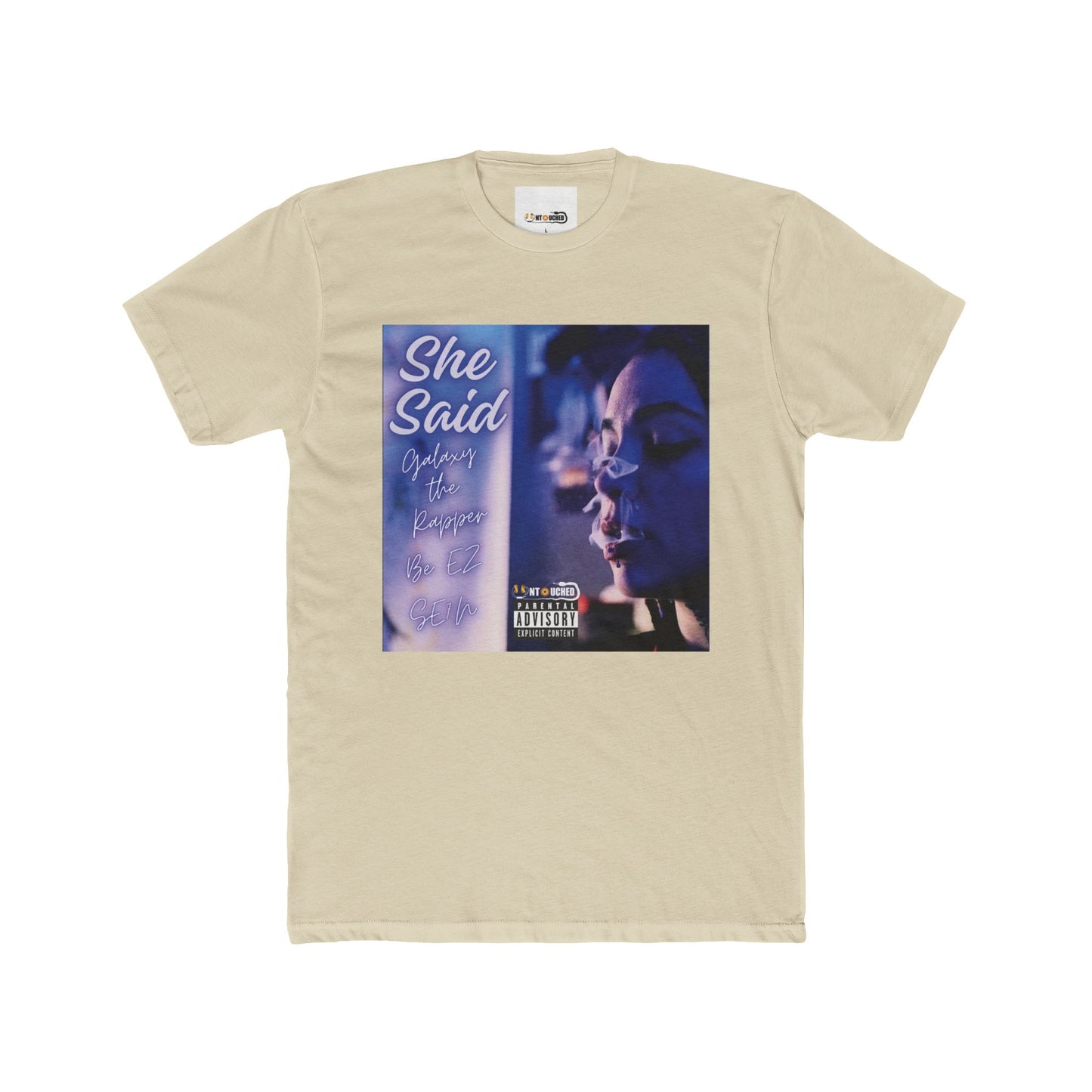 Cover Art Collection Unisex Cotton Crew Tee - 'She Said' Graphic T-Shirt