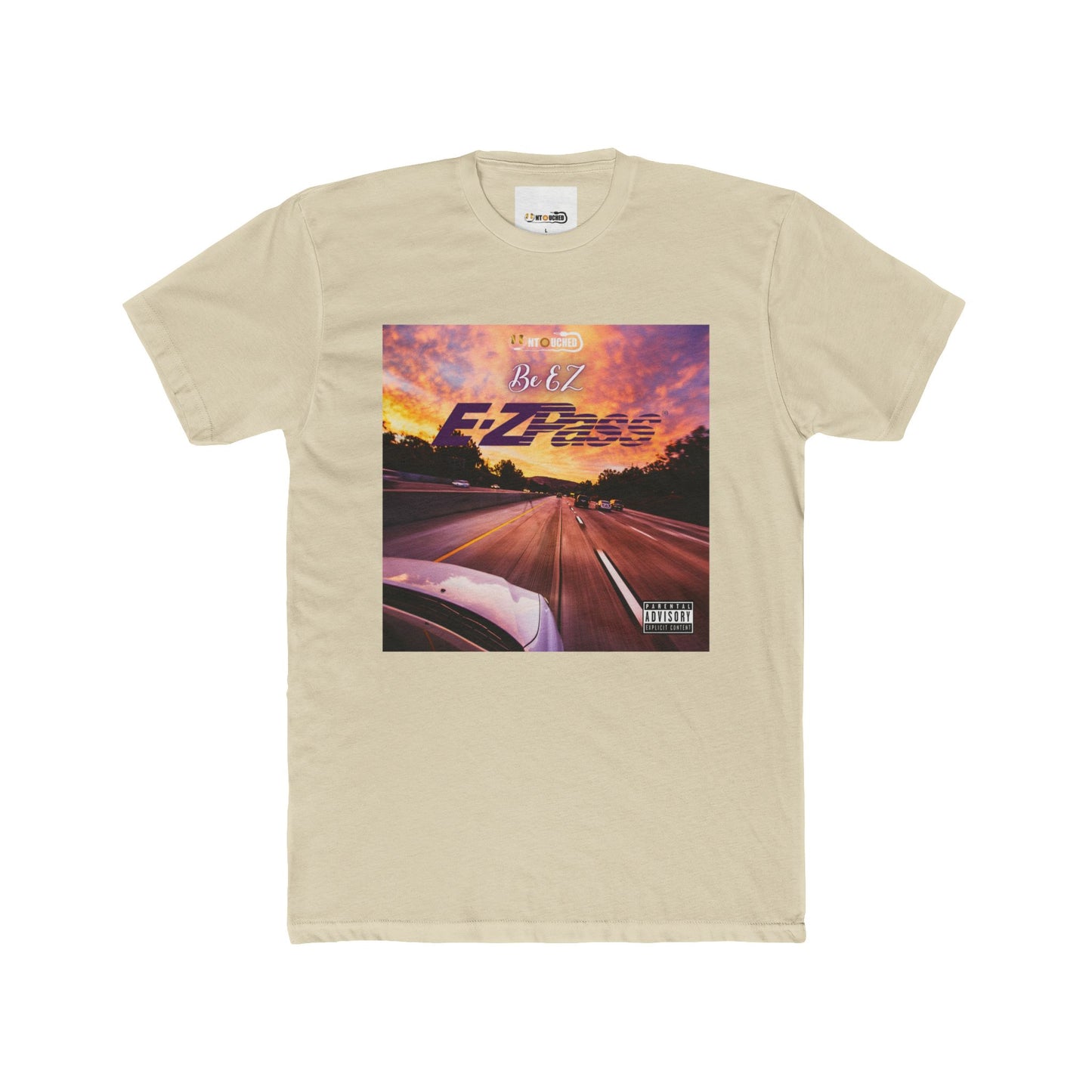 Cover Art Collection Unisex Cotton Crew Tee - 'EZ Pass' Graphic T-Shirt