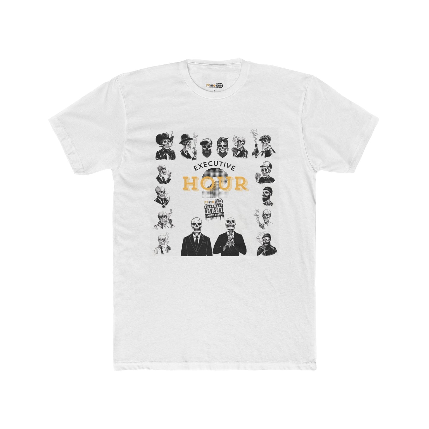 Cover Art Collection Unisex Cotton Crew Tee - 'Executive Hour 2' Graphic T-Shirt