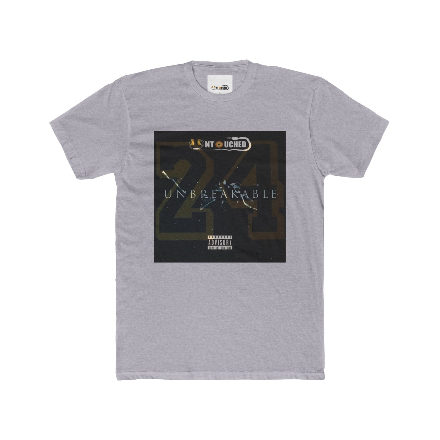 Cover Art Collection Unisex Cotton Crew Tee - 'Unbreakable' Graphic T-Shirt