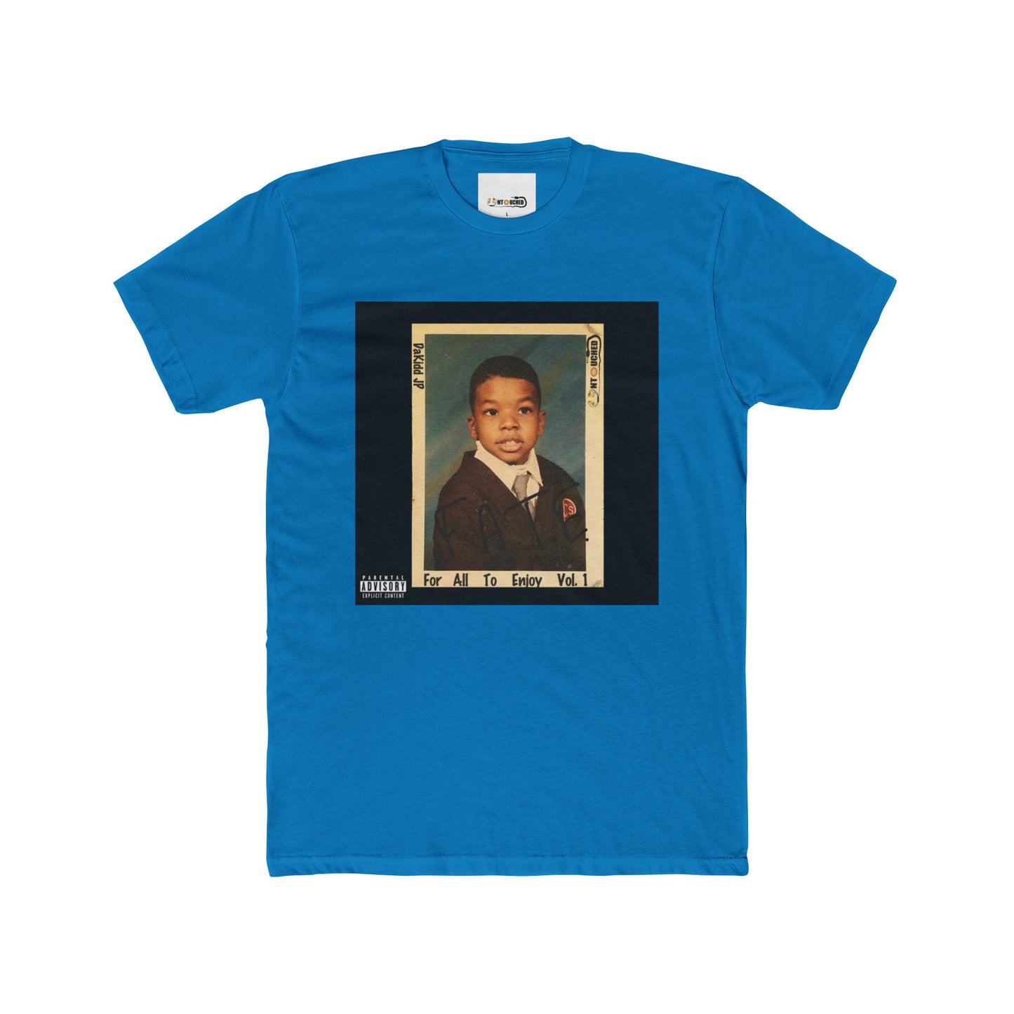 Cover Art Collection Unisex Cotton Crew Tee - 'F.A.T.E. Vol 1' Graphic T-Shirt