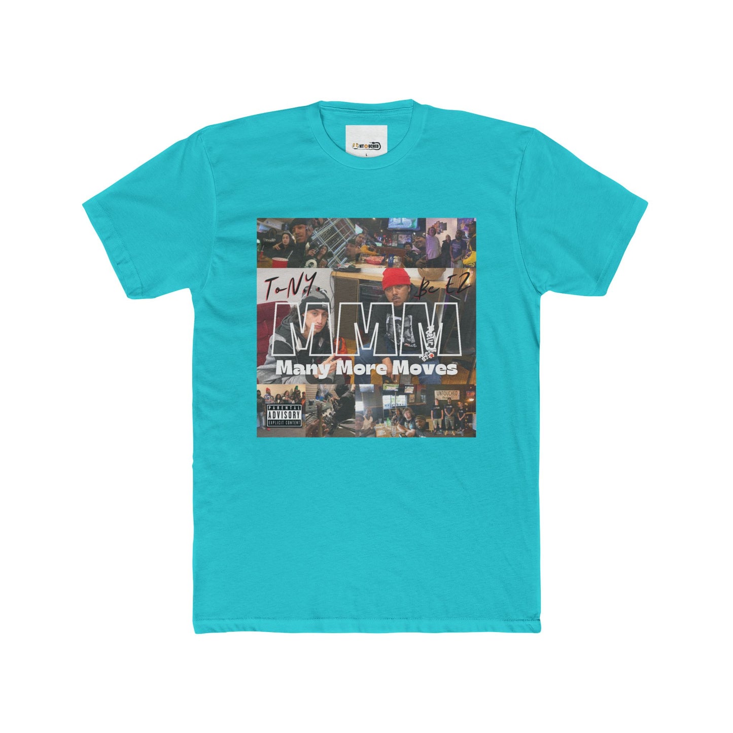 Cover Art Collection Unisex Cotton Crew Tee - 'MMM' Graphic T-Shirt