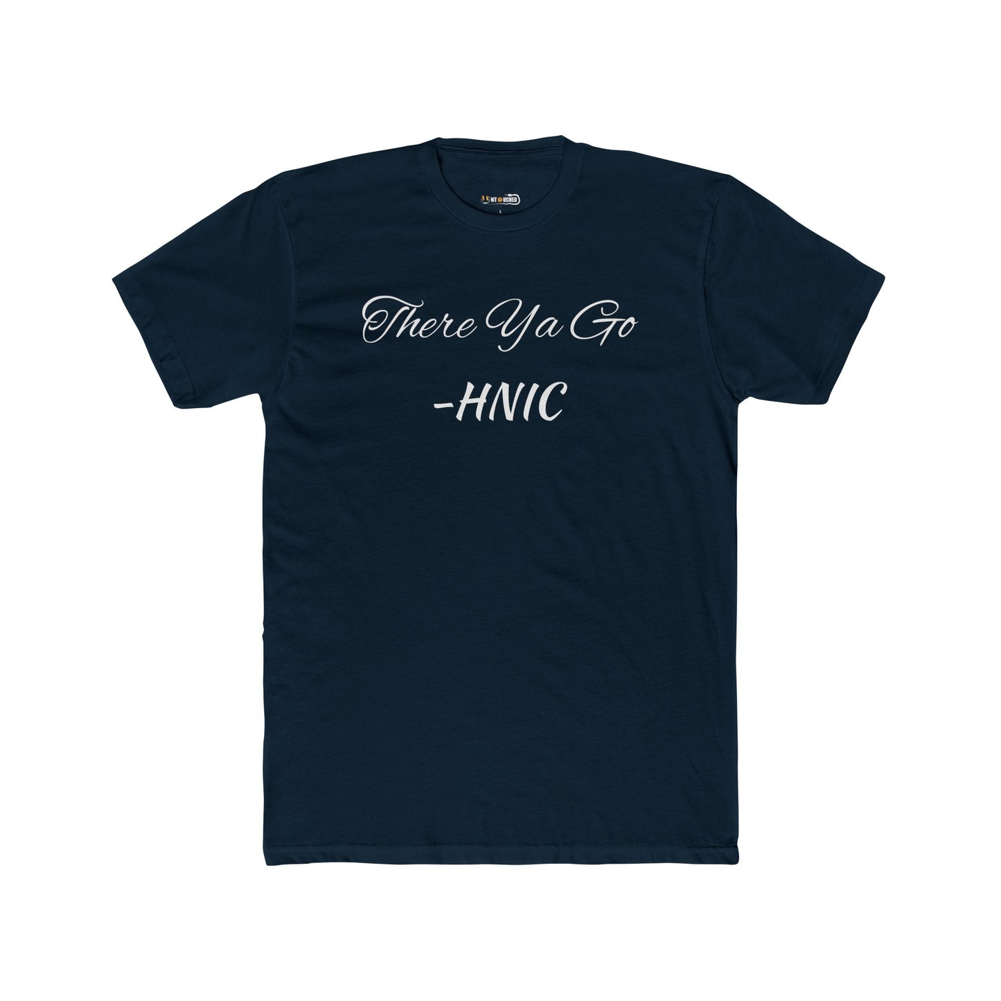 Unisex HNIC Cotton Crew Tee - Fun Emoji Design for Everyday Wear