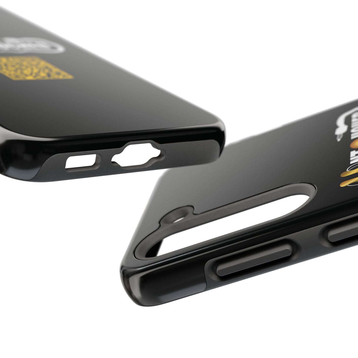 Durable Tough UNTOUCHED Phone Cases with Unique QR Design - Perfect for Tech Lovers