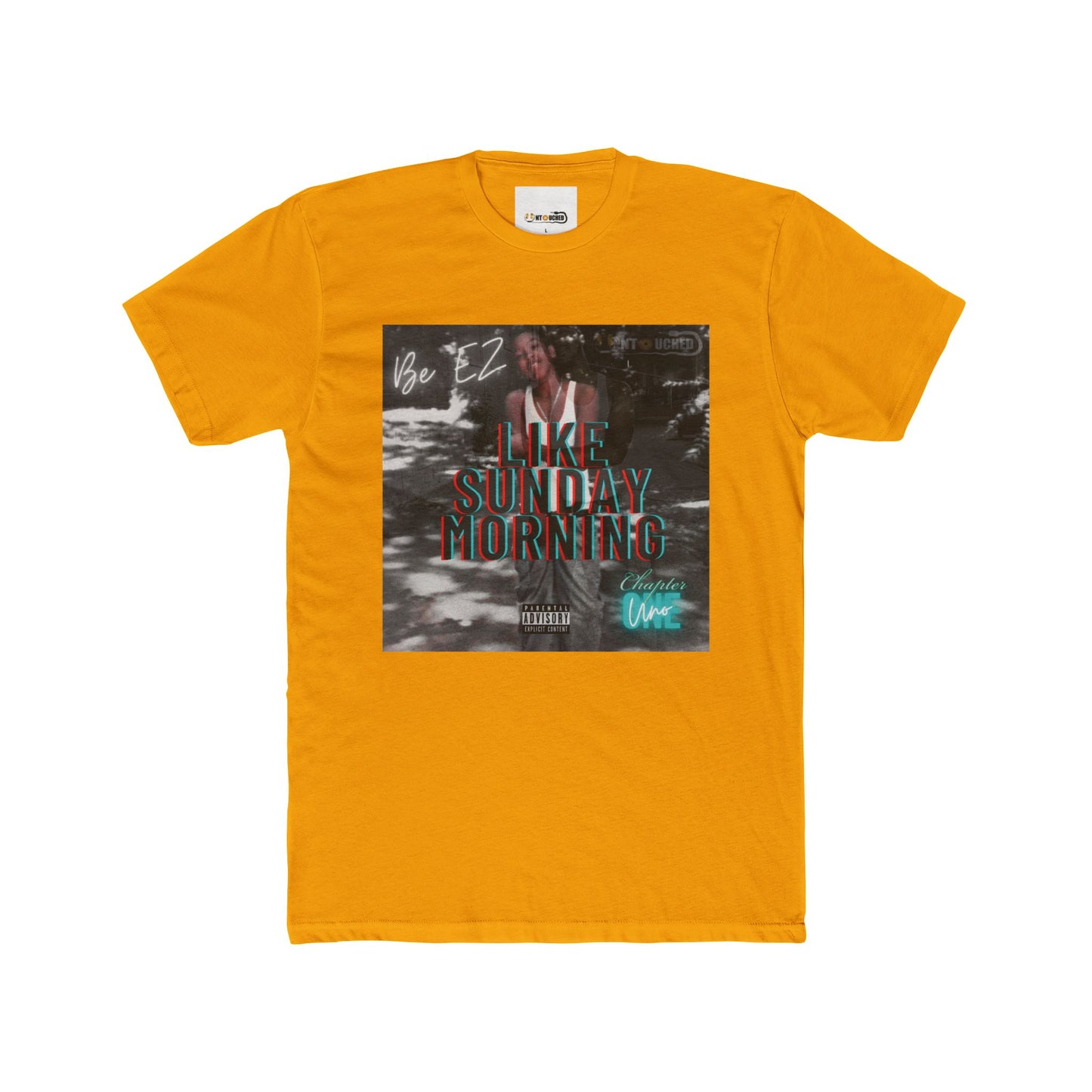 Cover Art Collection Unisex Cotton Crew Tee - 'Like Sunday Morning Part 1' Graphic T-Shirt