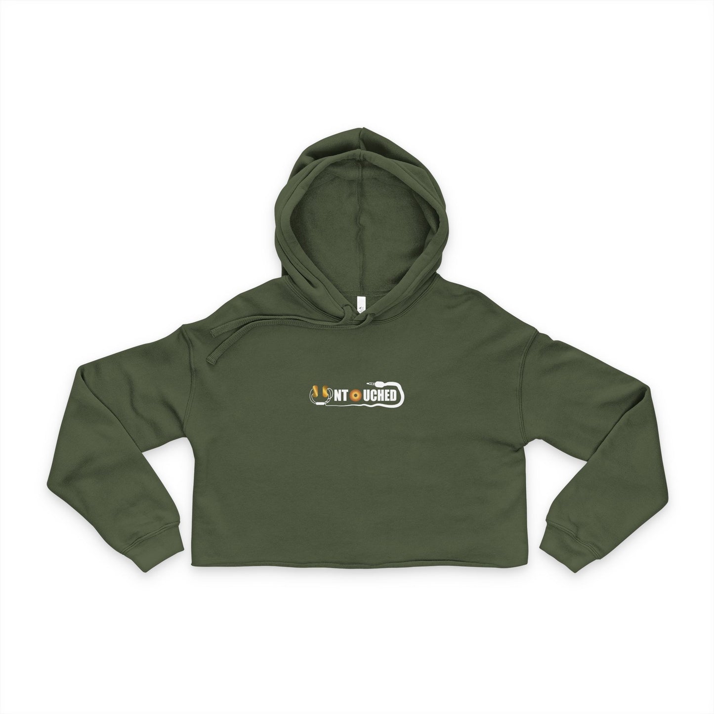 Stylish UNTOUCHED Women's Cropped Hoodie
